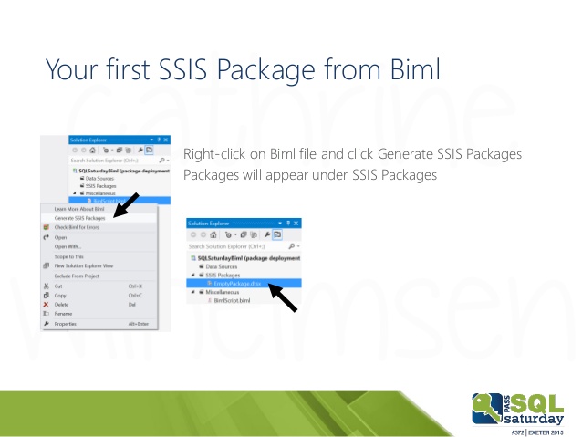 ssis packages for beginners